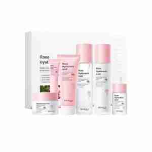Kit de Lujo Facial de Rosas Bioaqua Flash