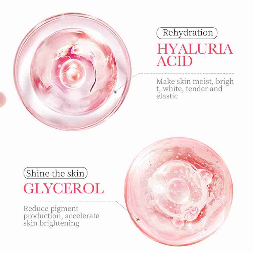 Mascarilla Facial de Rosas y Acido Hialuronico Bioaqua - Imagen 4