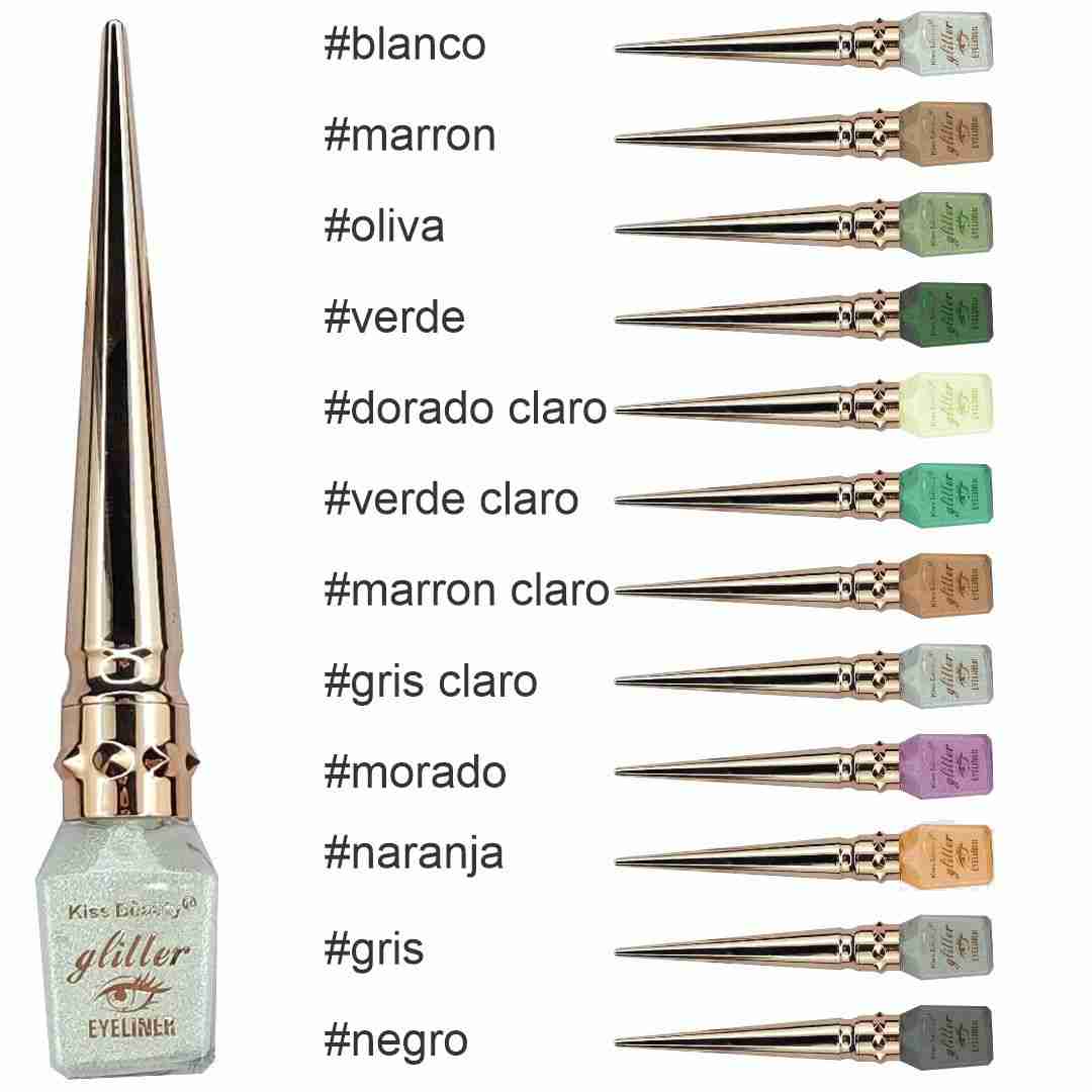 Delineador Glitter Kiss Beauty - Imagen 3