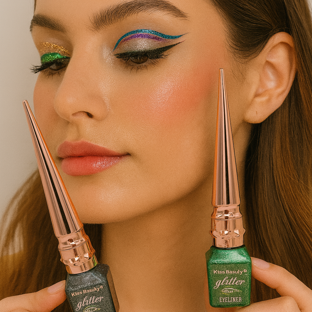 Delineador Glitter Kiss Beauty - Imagen 2