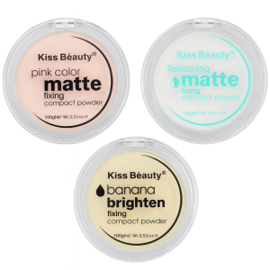Polvo Compacto Kiss Beauty