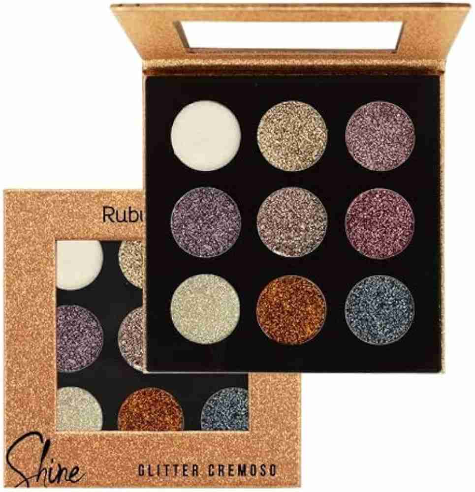 Paleta Glitter cremoso Shine Ruby Rose - Imagen 2