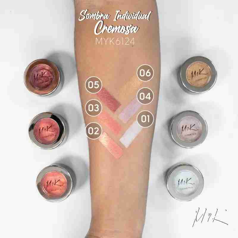 Sombra Eyeshadow Cream Myk - Imagen 2