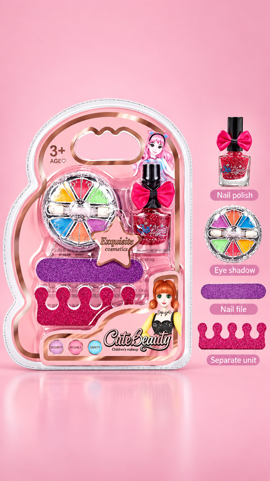 Maquillaje de niña + Uñas Cute Beauty - Imagen 2