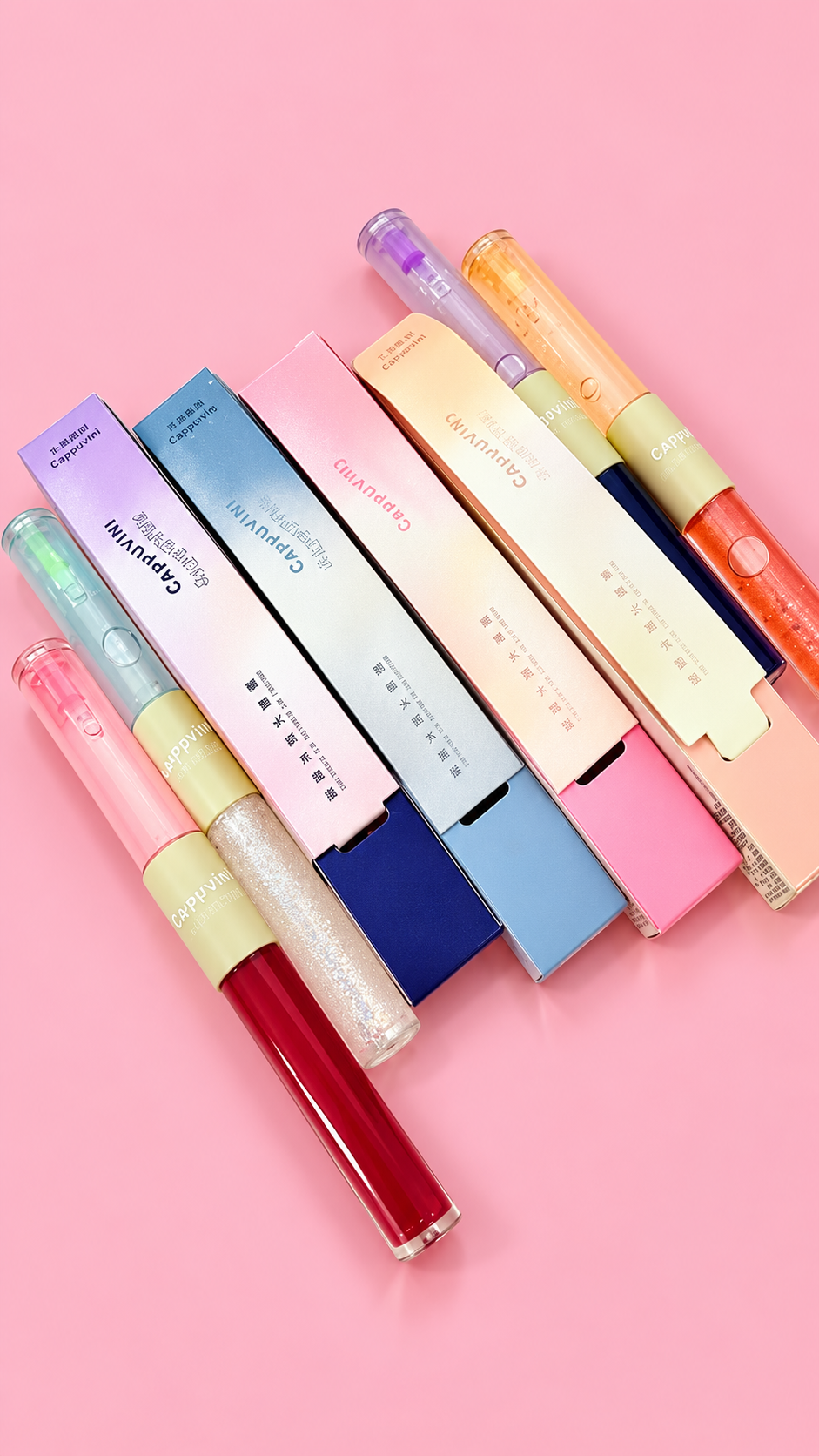 Lip Gloss Doble Punta Cappuvini - Imagen 5
