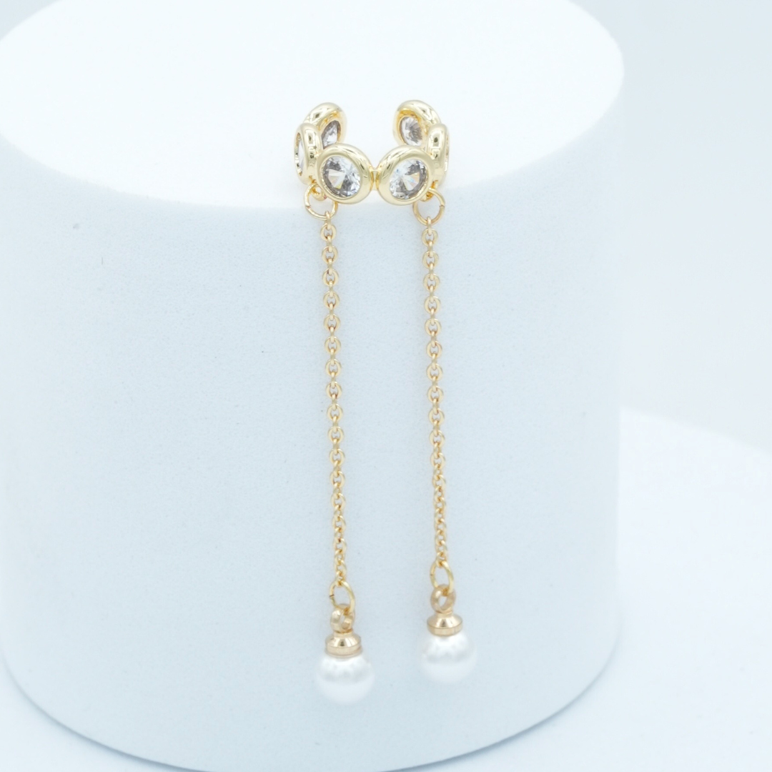 Earcuff Perlas - Imagen 2