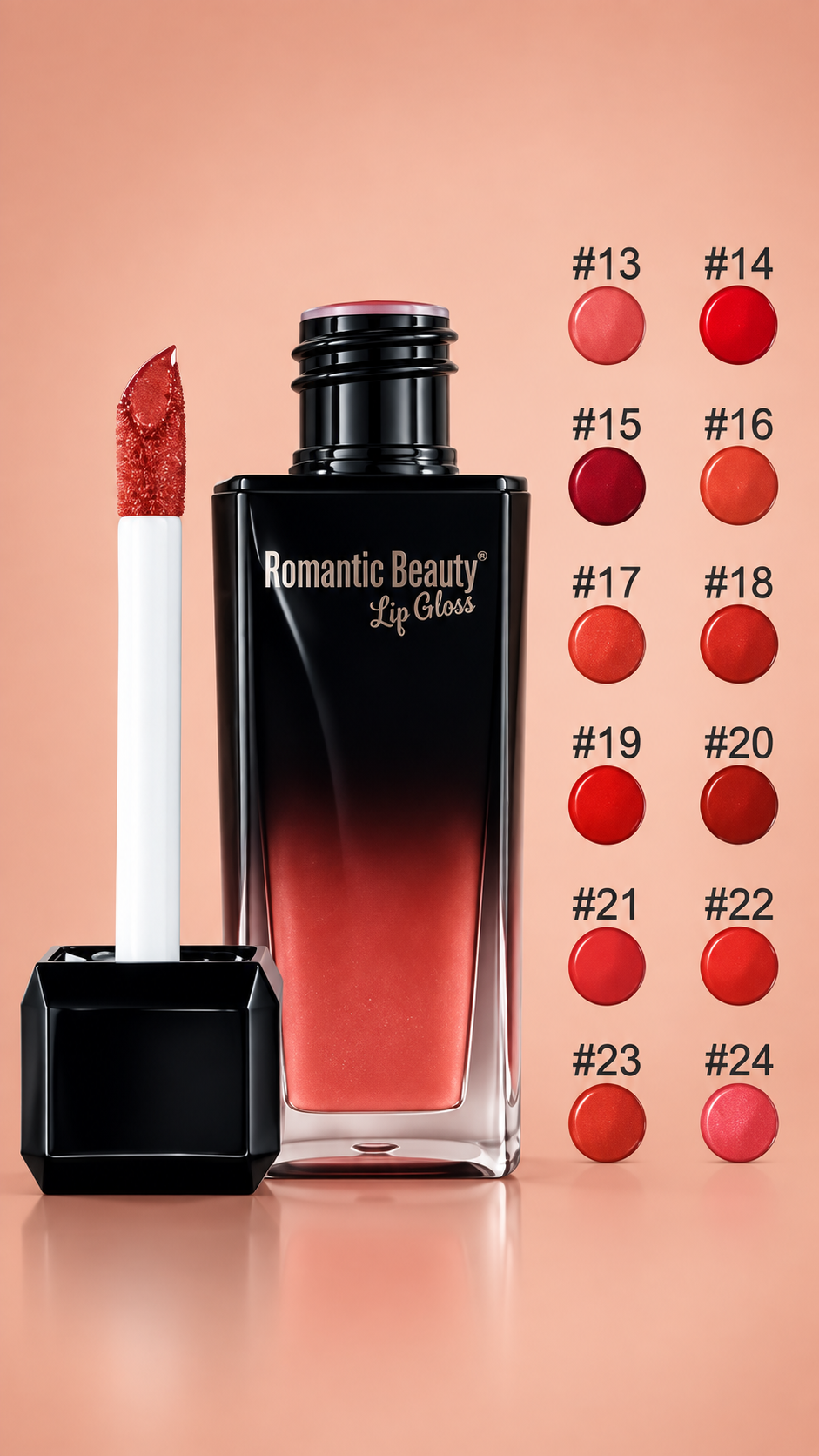 Labial Liquido Black Romantic Beauty - Imagen 4