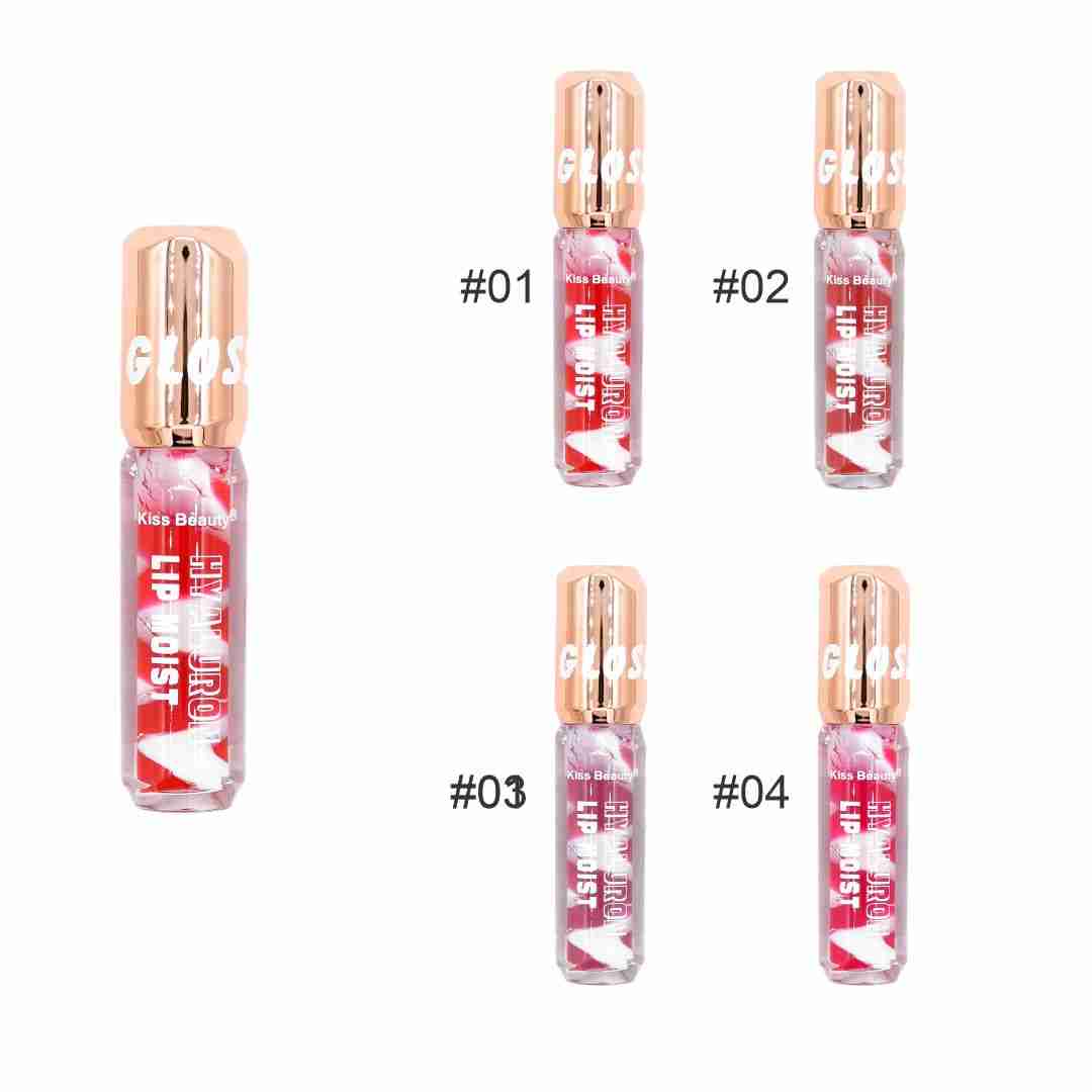 Labial Glossy Gloss Espiral Kiss Beauty - Imagen 2