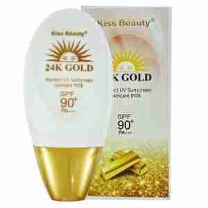Protector Solar 24 K Gold Kiss Beauty 90 Spf