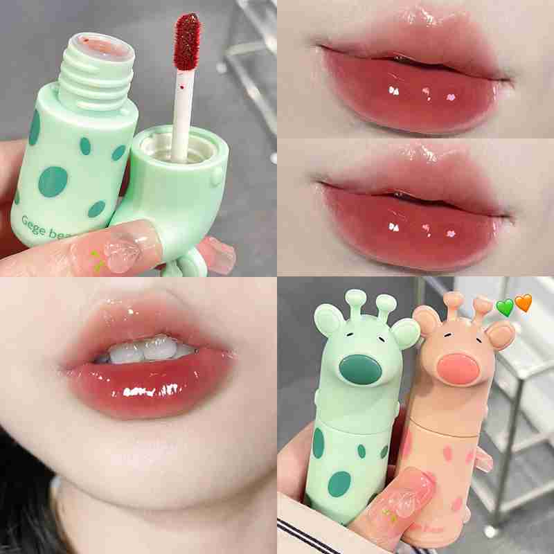 Labial Bright lip Glaze Gege Bear - Imagen 5