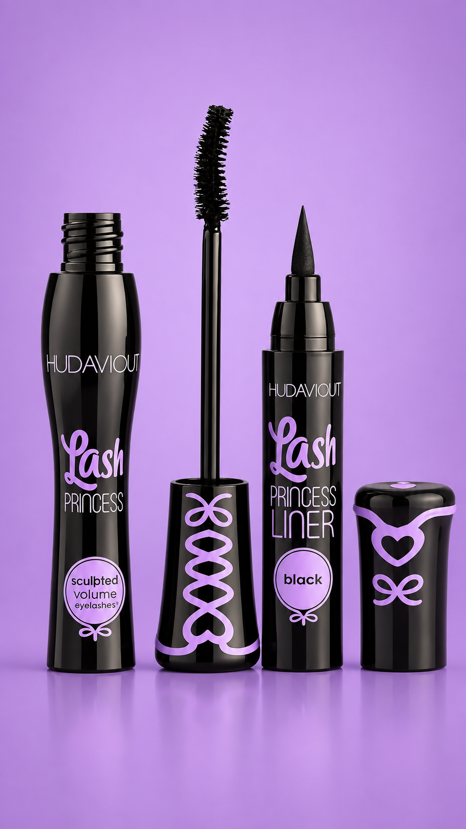 Pestañina + Delineador Lash Hudamoji - Imagen 6