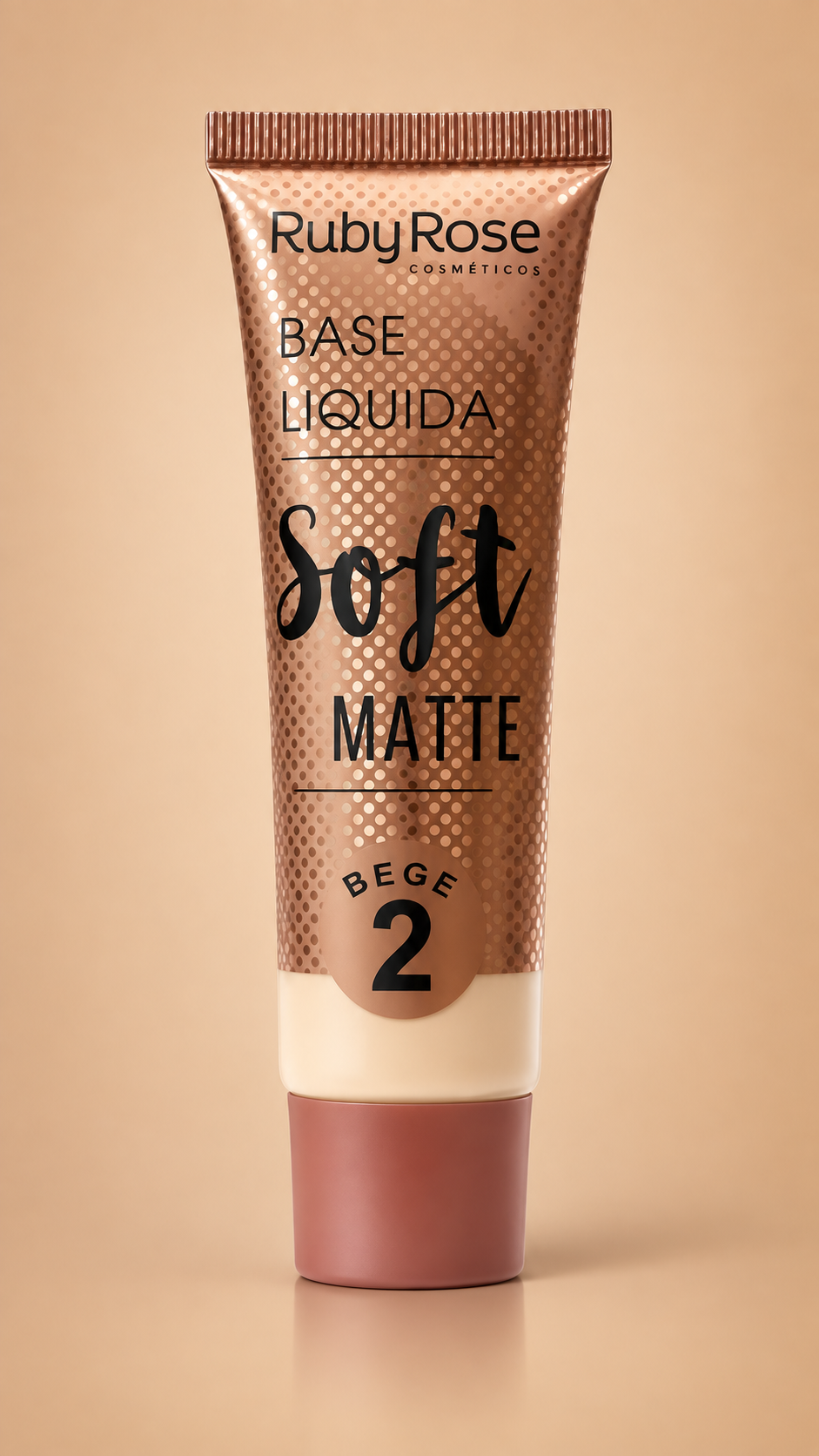 Base Liquida Soft Bege Ruby Rose - Imagen 4