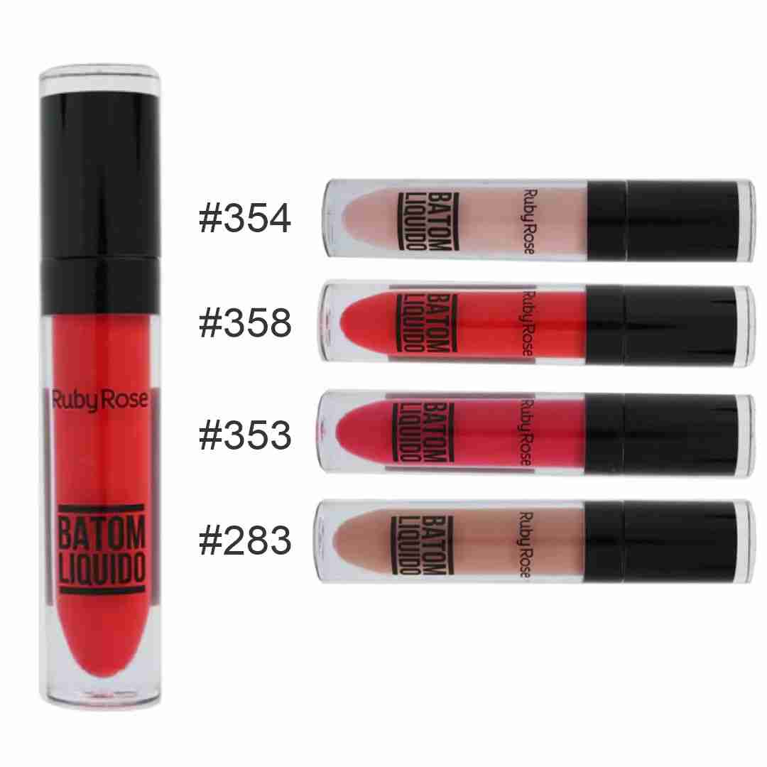 Labial liquido Cremoso Ruby Rose - Imagen 2