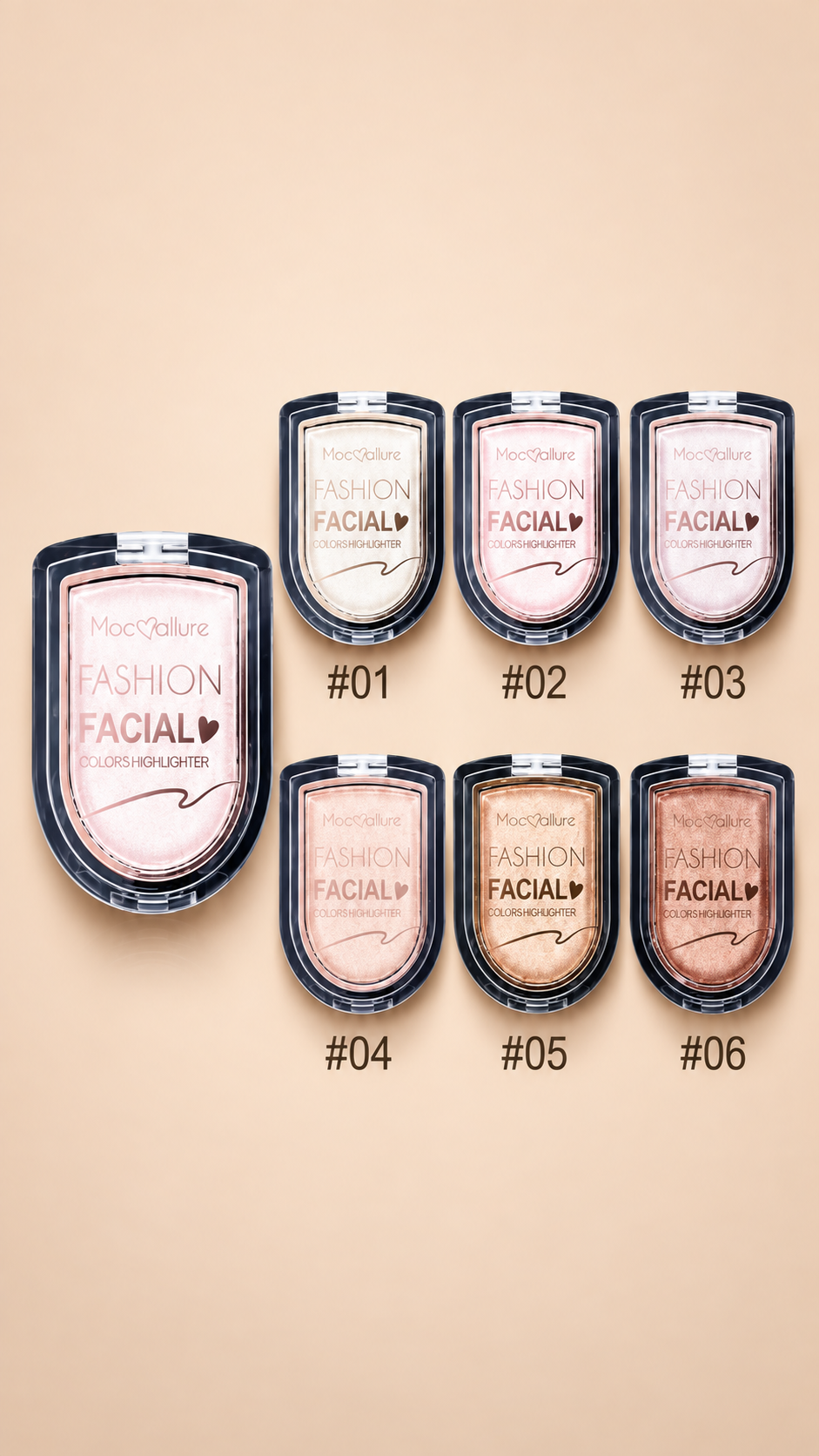 iluminador individual fashion moccallure - Imagen 5