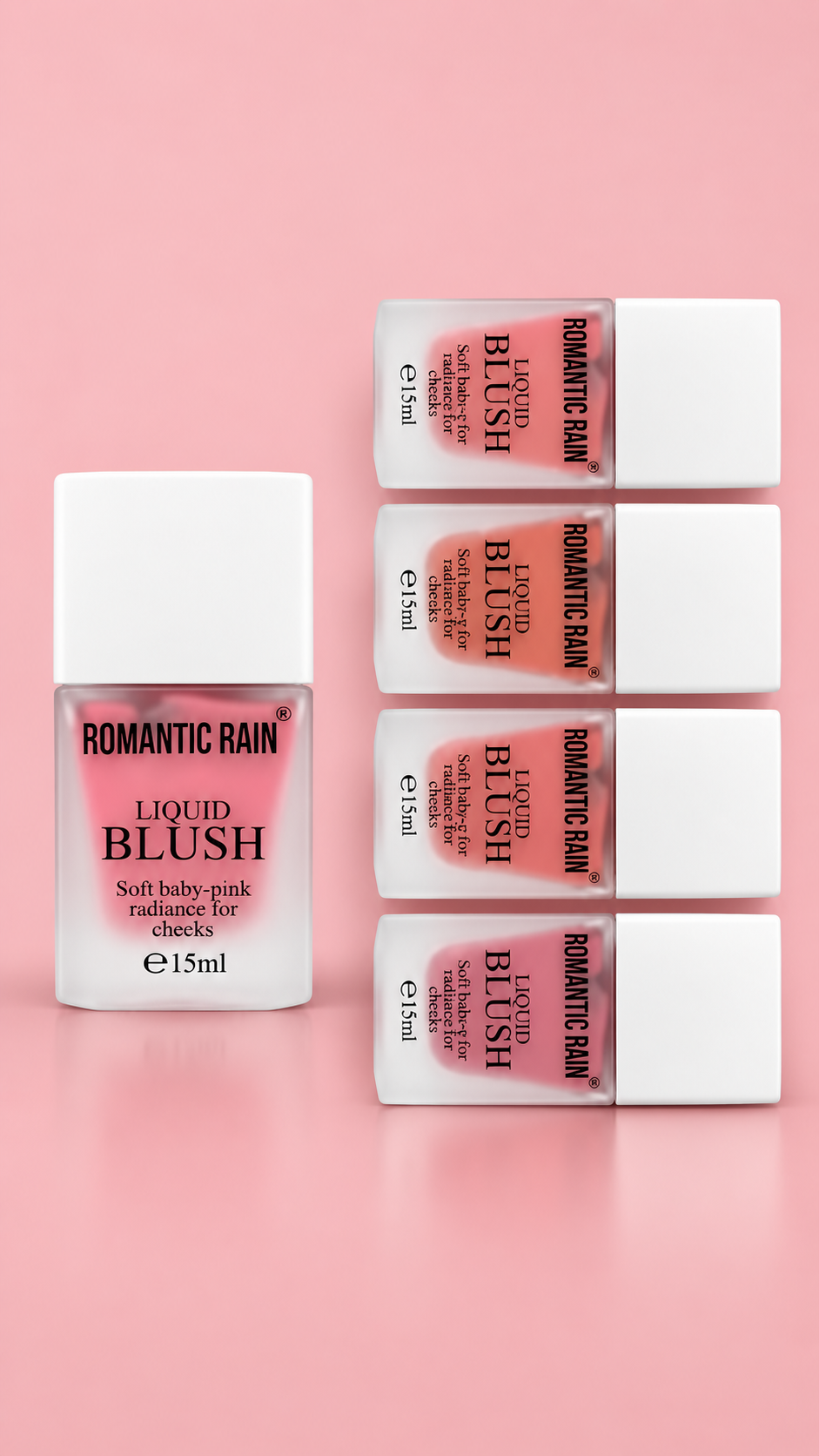 Rubor liquido soft baby romantic rain - Imagen 5