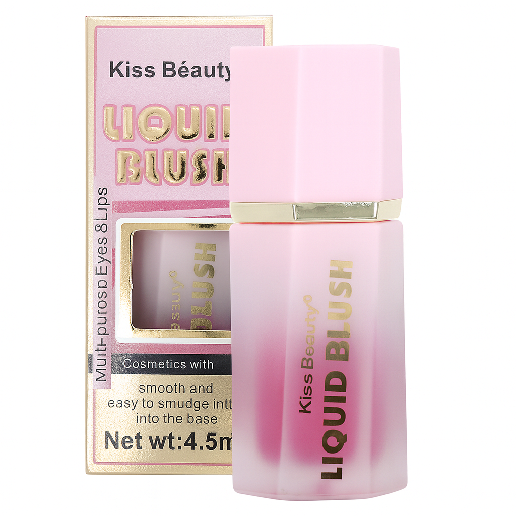 liquid blush multiuso kiss beauty