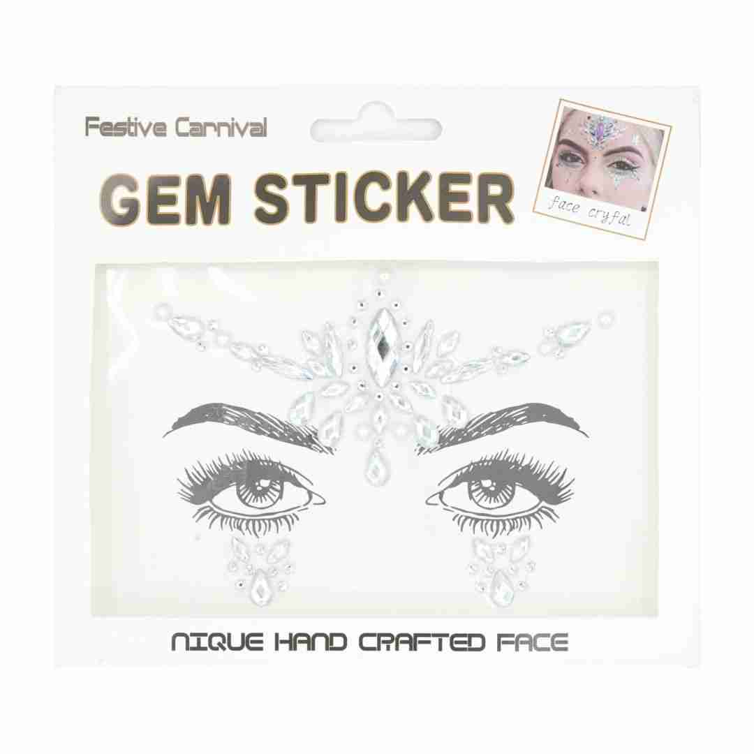 Gemas decorativas Halloween lagrima gota y puntos