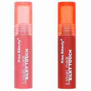 Lip gloss liquido Silky touch kiss beauty - #01