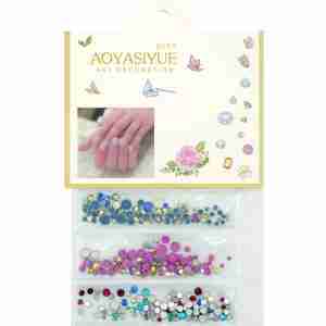 Gemas decorativas colores 1440 pcs Aoyasiyue