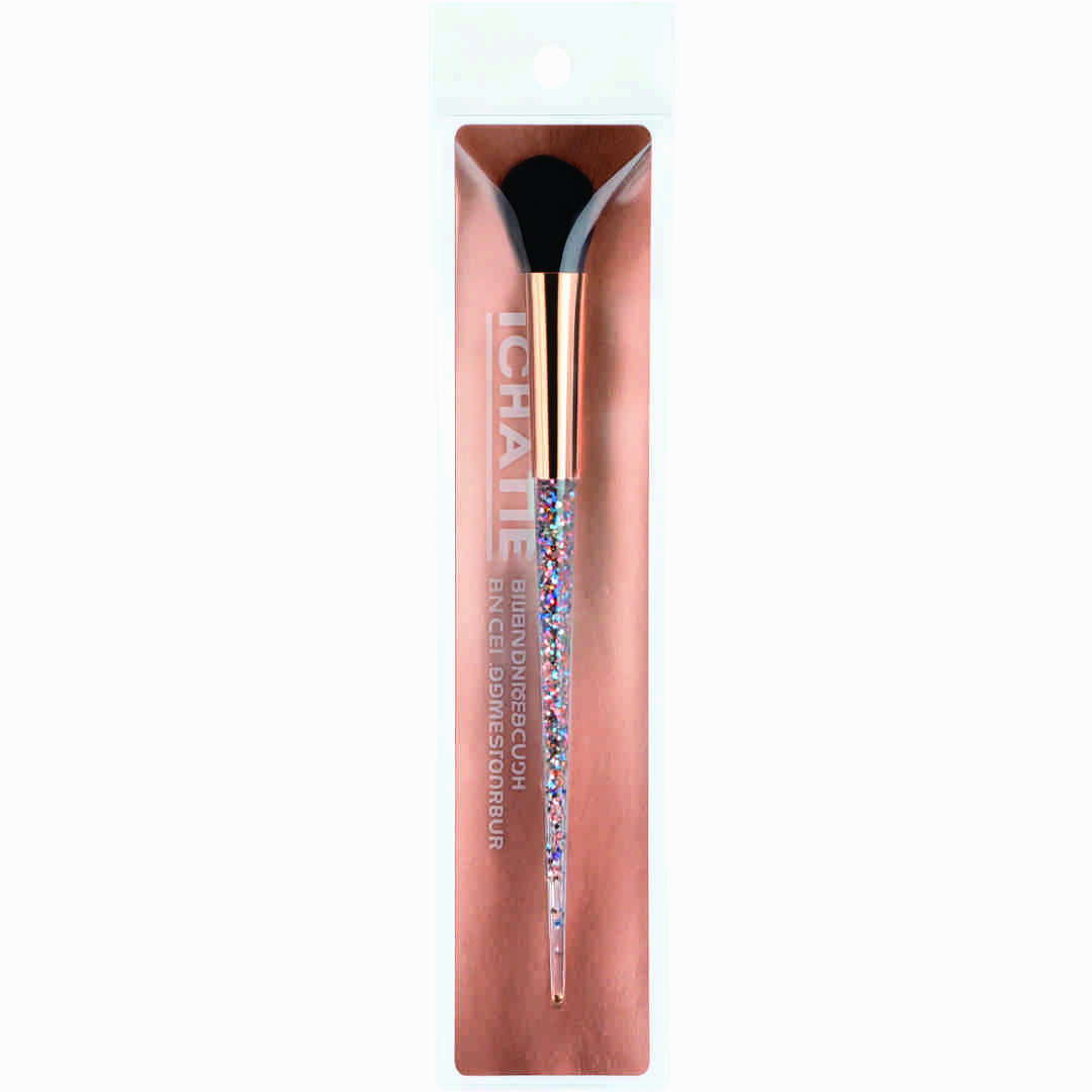 Brocha difuminadora glitter ruby face