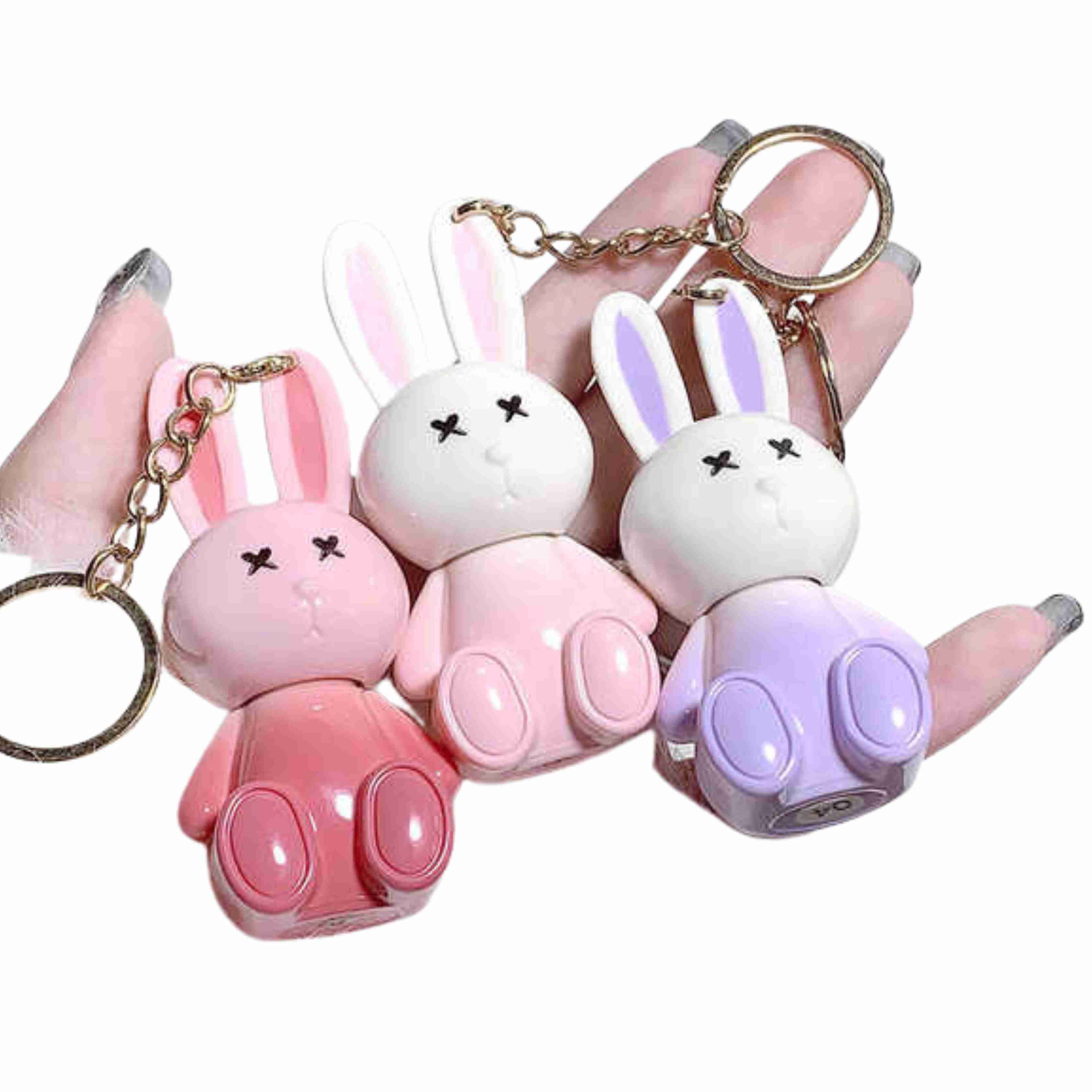 Lip Gloss Llavero Rabbit Gege Bear