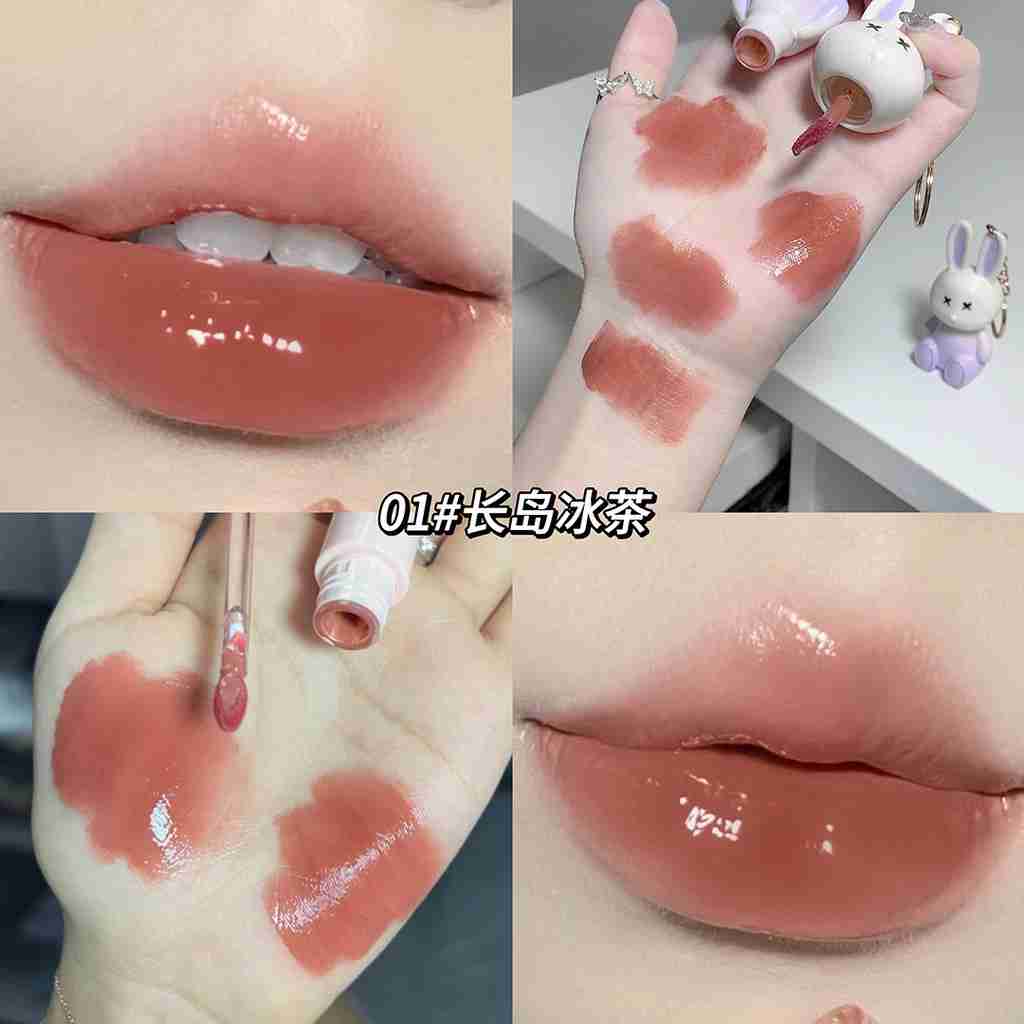 Lip Gloss Llavero Rabbit Gege Bear - Imagen 7