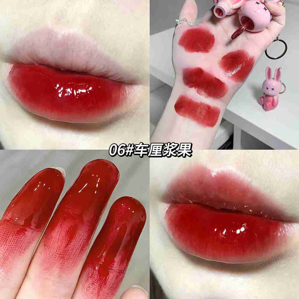 Lip Gloss Llavero Rabbit Gege Bear - Imagen 3
