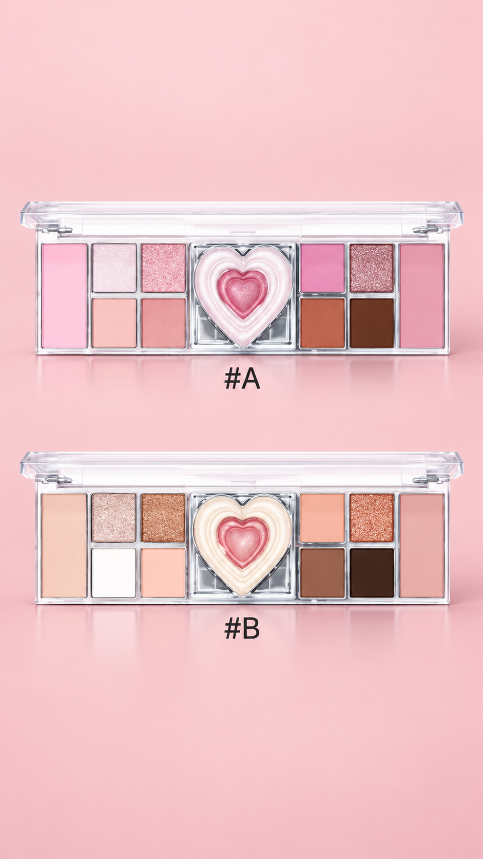 Paleta iluminador Love hudamoji - Imagen 5