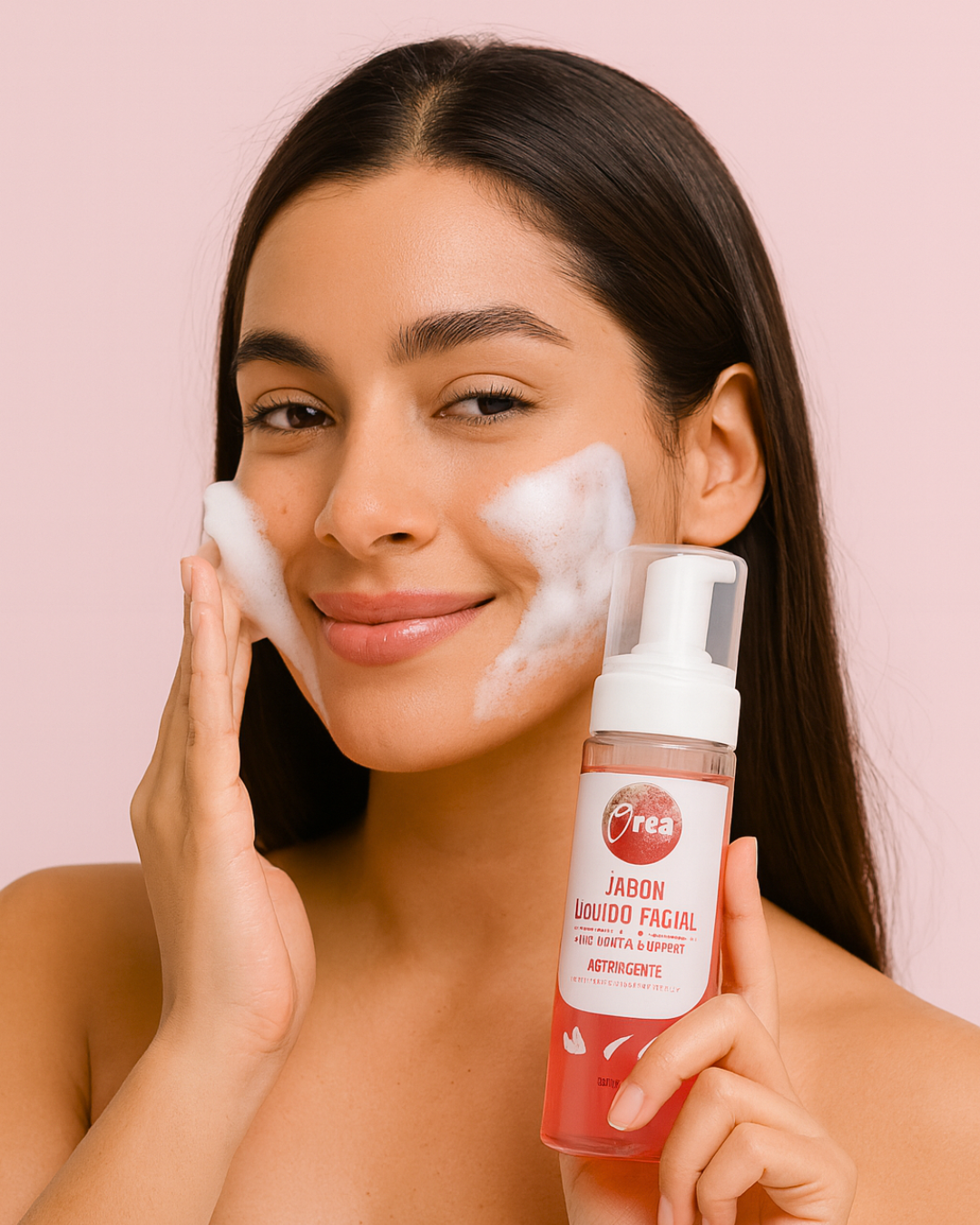 Jabon Facial Aloe y Vitamina E Vera Orea - Imagen 2