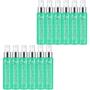 Pack x 12 Shimmer Splash Aqua Kiss Orea
