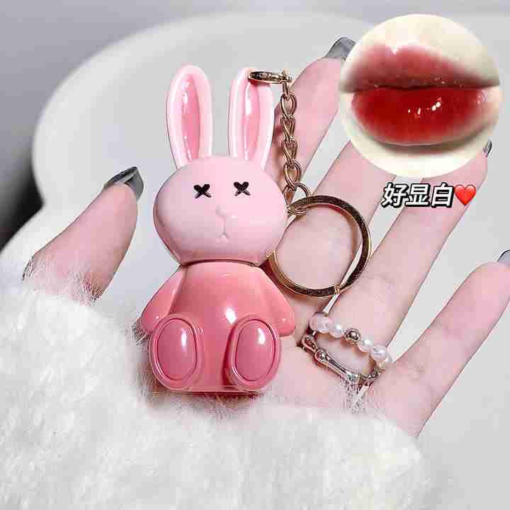 Lip Gloss Llavero Rabbit Gege Bear - Imagen 9