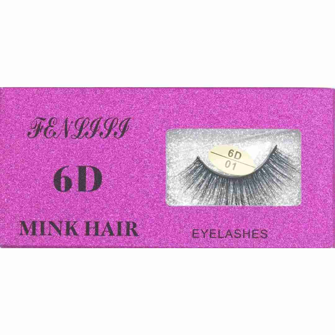 Pestañas mink hair 6d