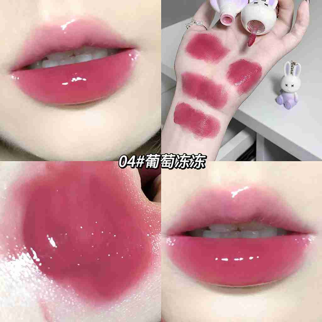 Lip Gloss Llavero Rabbit Gege Bear - Imagen 4