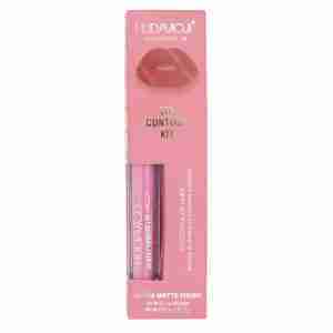 Lip gloss + delineador de labios perfectionist hudamoji - #blossom