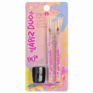 Lapiz duo + sacapuntas trendy *Precio Unico*