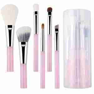Brochas 6 pcs + estuche circular brick mover - #Rosa