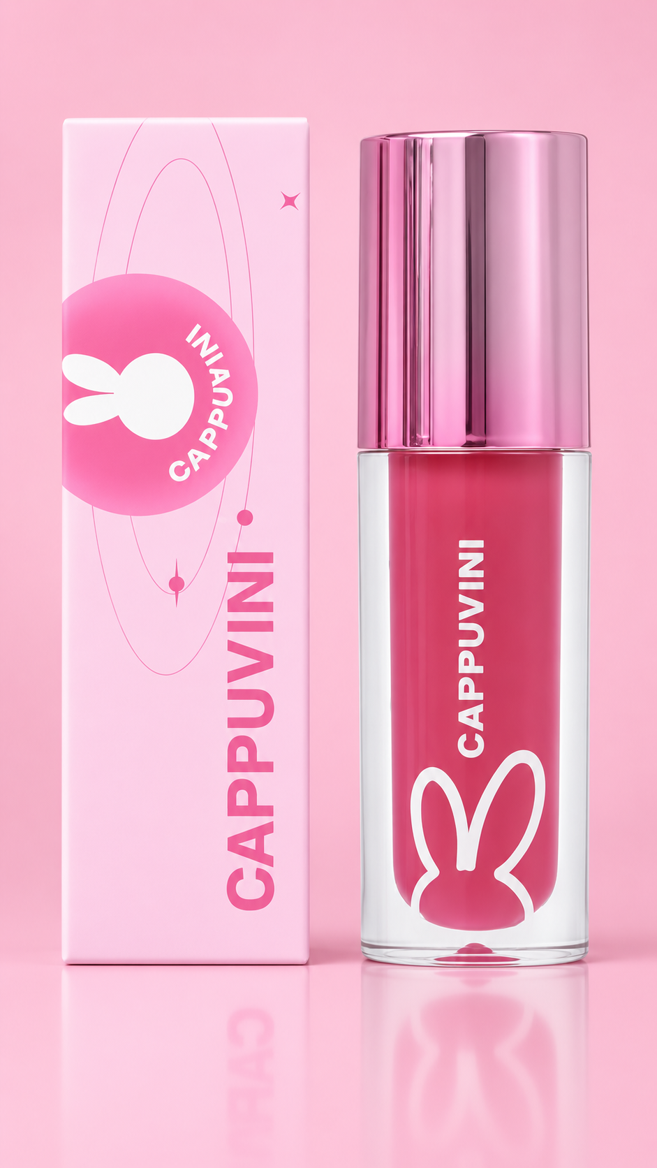 Lip gloss rabbit rose cappuvini - Imagen 6