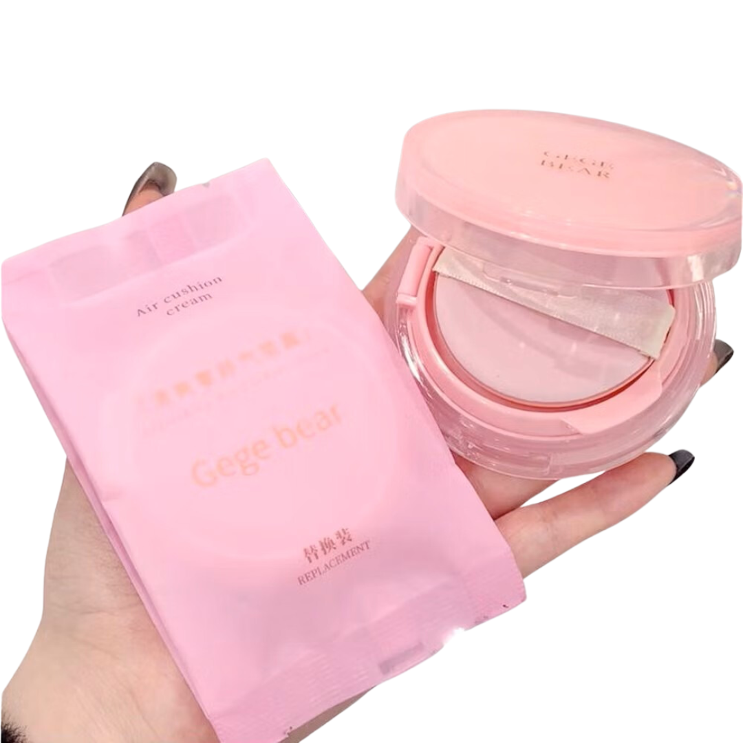 Base crema cushion con almohadilla gege bear