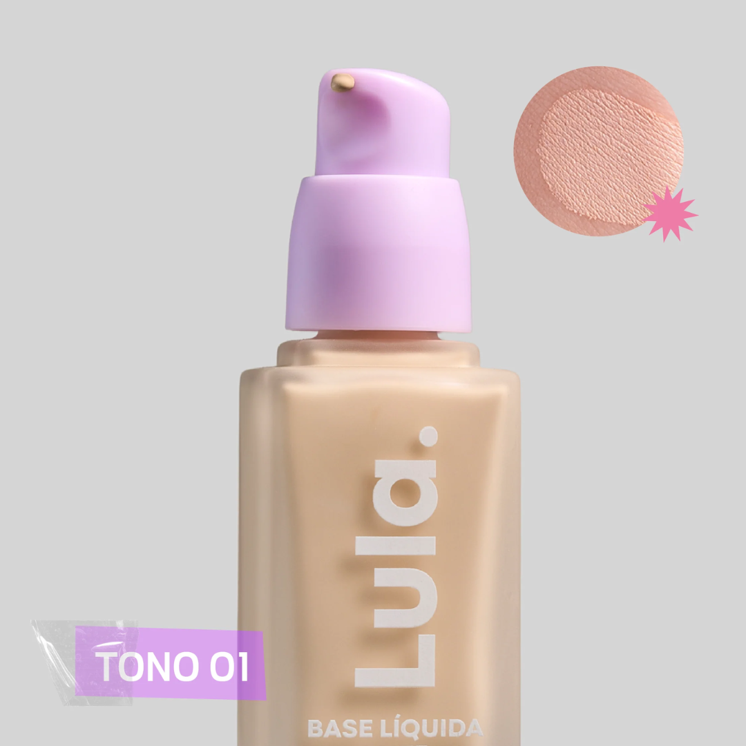 Base liquida matte lula beauty - Imagen 3
