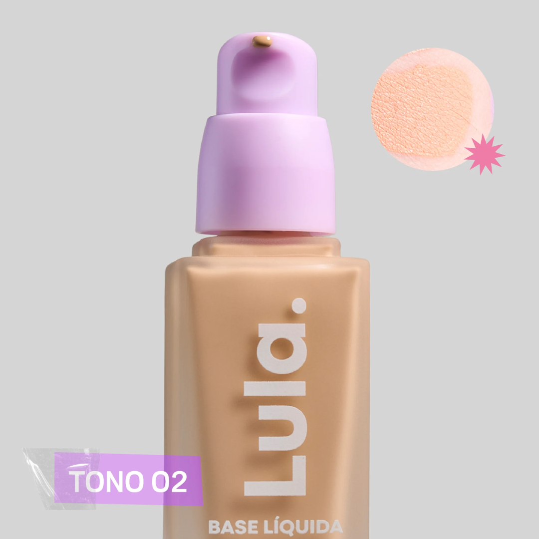 Base liquida matte lula beauty - Imagen 4