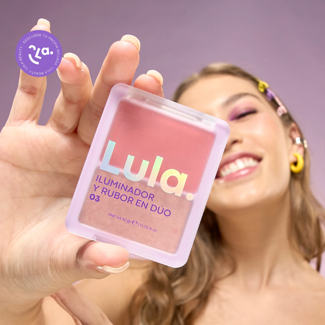 Iluminador y rubor en duo Lula beauty - Imagen 2