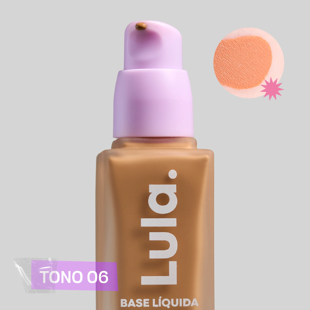 Base liquida matte lula beauty - Imagen 8