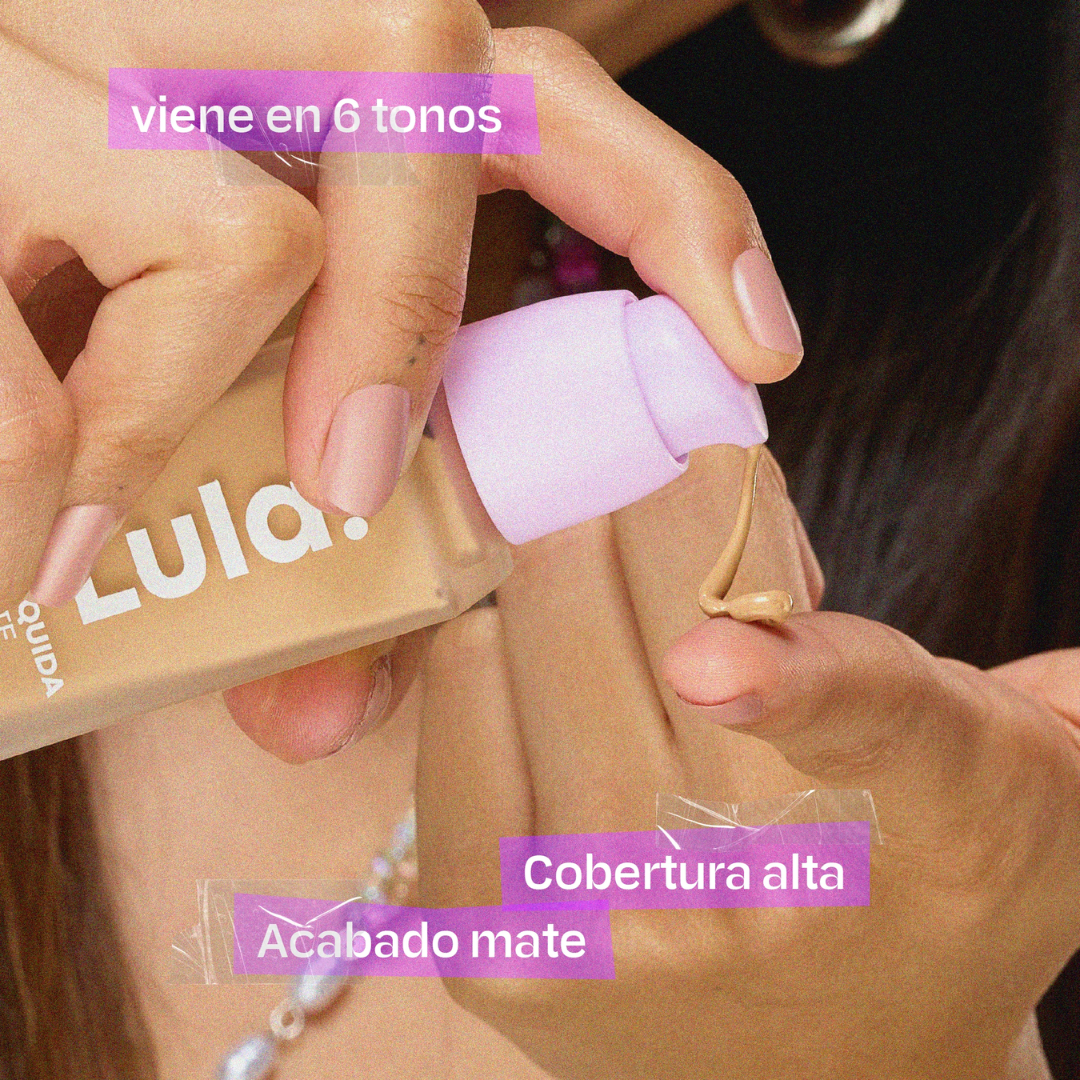 Base liquida matte lula beauty - Imagen 2