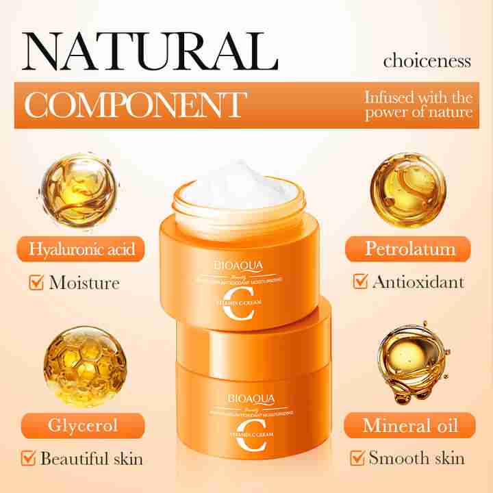 Crema Vitamina C Whitening Bioaqua - Imagen 3