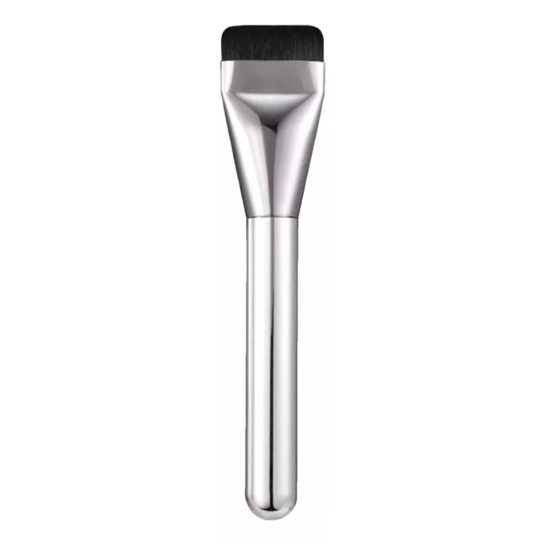 Brocha plana fina de maquillaje para base