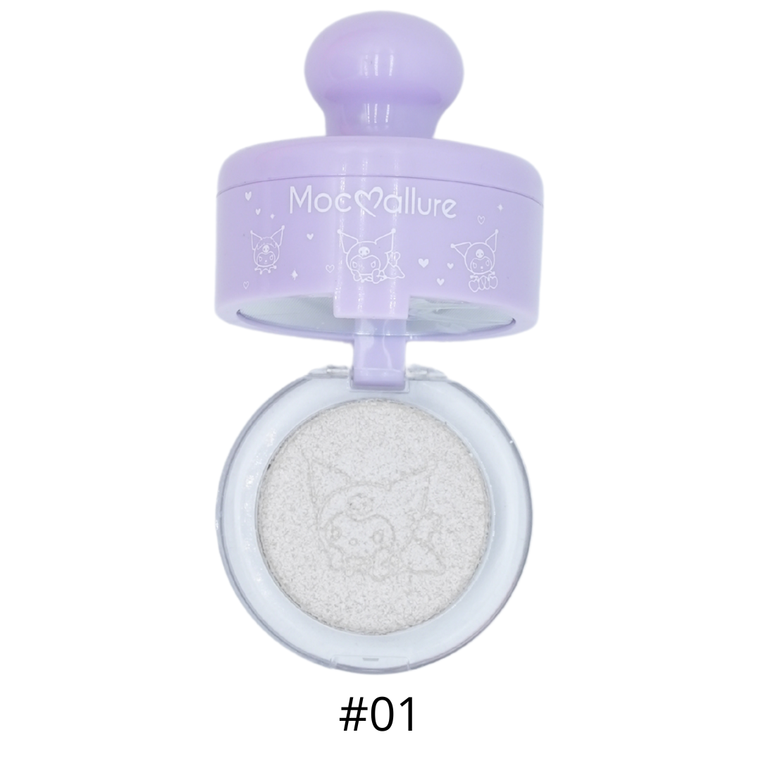 Iluminador compacto cute kuromy con aplicador moccallure - Imagen 5