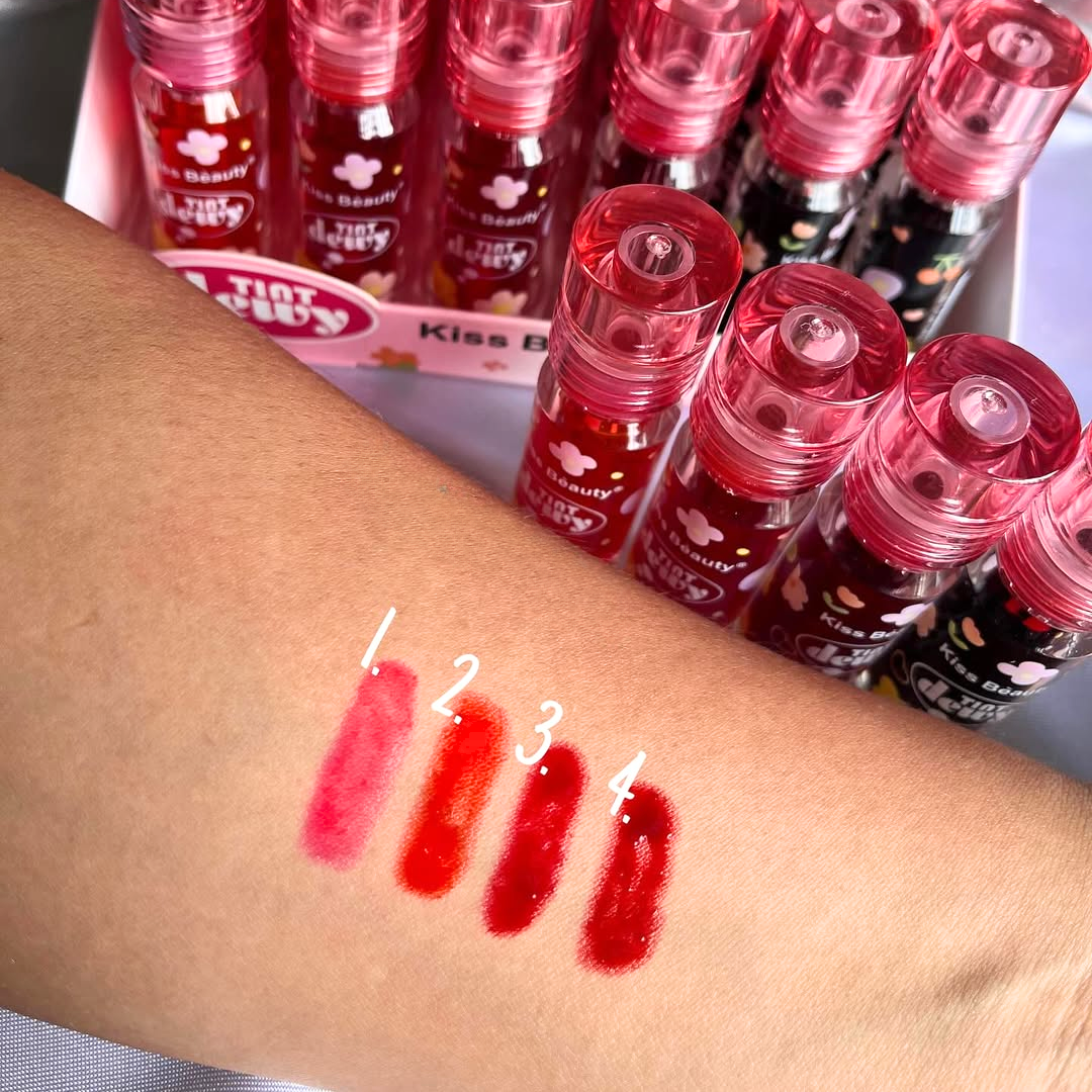 Tinta para labios tint dewy flowers kiss beauty - Imagen 6