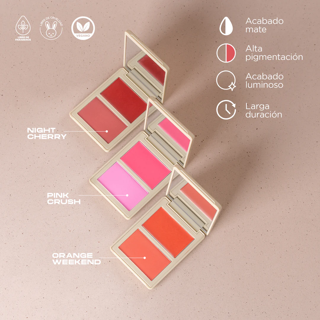 Rubor duo compacto + crema allure Atenea - Imagen 3
