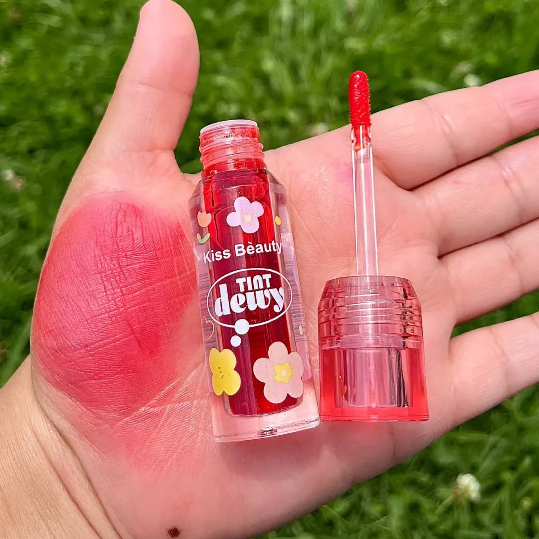 Tinta para labios tint dewy flowers kiss beauty - Imagen 4