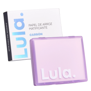 Papel de arroz matificante lula beauty - #carbon